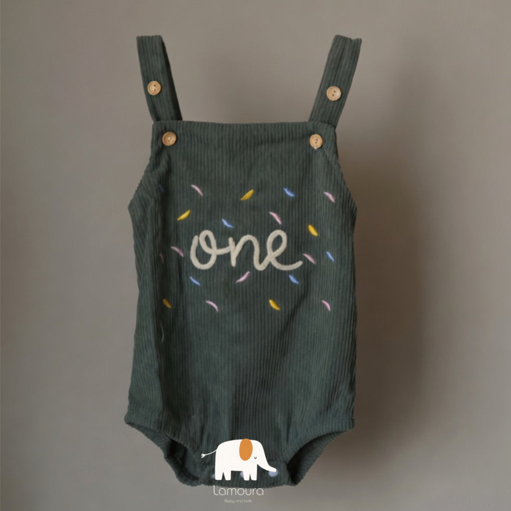 Boys birthday jumpsuit ملابس اليوم ميلاد